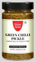 Пикули соус с зеленым перцем чили (Green chilli Pickle) 300г