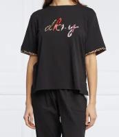 Женская футболка YI2422483 The Check List DKNY (черный), 42