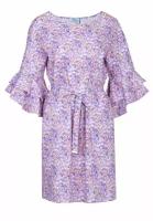 Фиолетовое платье BLUMARINE