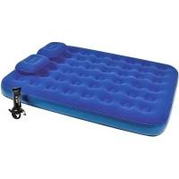 Надувной матрас с ручным насосом и 2 подушками BestWay Flocked Air Bed With Air Pump/Queen/ 67374 BW 005653