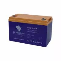 Аккумуляторная батарея SUNWAYS GEL 12-100