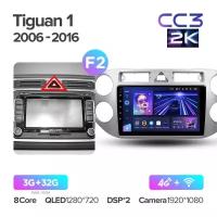 Магнитола Teyes CC3 2K для Volkswagen Tiguan 1 2006-2016 9