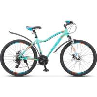 Горный (MTB) велосипед STELS Miss 6000 MD 26 V010 (2022) светло-бирюзовый 19