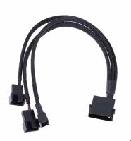 Переходник Generic Molex 4pin => 3 x Fan