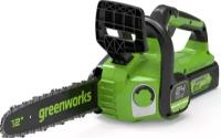 Пила цепная аккумуляторная GreenWorks GD24CS30K4 2007007UB