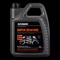 Синтетическое моторное масло на карбон-графитовой основе Xenum GPX 5W40 (1 литр)
