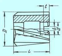 Зенкер Насадной 40,0х45х16 (№1) Р18 Z=4 (шт)