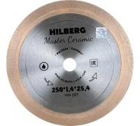 Диск алмазный сплошной ультратонкий HILBERG Master Ceramic 250мм HM507