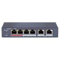 Коммутатор 4port 10/100Mbit HiWatch DS-S604P