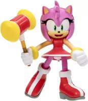 Игровые наборы и фигурки: Активная фигурка Эми (Amy) с аксессуаром молот - Sonic The Hedgehog, Jakks Pacific