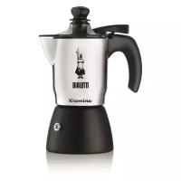 Кофеварка гейзерная Bialetti KREMINA (с вспенивателем) 3 чашки