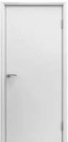 Дверь пластиковая влагостойкая модель гладкая, композитный ПВХ, цвет белый 2000*800.Комплект (полотно,коробка,наличник)