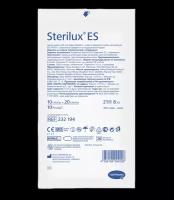 Салфетки Стерилюкс ЕС/Sterilux ES стерильные 21 нить 8 слоев 10 х 20 см 10 шт