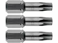 Набор бит Metabo Torx TX 15/20/25 3шт 628539000