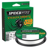 Spider, Плетеная леска Spiderwire Stealth Smooth 12 Braid, 150м, 0.23мм, 23.6кг, полупрозрачная