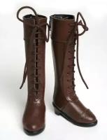 Iplehouse Boots IHS_S02 brown (Коричневые сапоги для кукол Иплхаус 45 см)