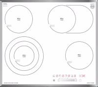 Электрическая варочная панель KAISER KCT 6715 F W, белый