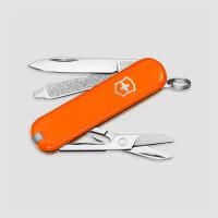 Нож швейцарский складной Victorinox «Classic SD Mango Tango», 7 функций, длина клинка: 4.0 см 0.6223.83G