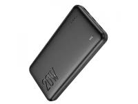 Внешний аккумулятор Hoco Power Bank J87 10000mAh 2xUSB PD 20W + QC 3.0 Black 6931474761019