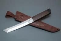 Нож из кованой стали Х12МФ «Танто», рукоять венге, дюраль - Кузница Сёмина
