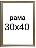 Рама 30х40 для картины холста зеркала рамка для фото вышивки подрамника алмазной мозаики портрета 30 на 40 панно иконы постера