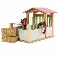Игровой набор Farm Toys Pink Horse Box