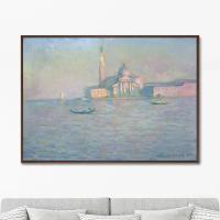 Репродукция картины на холсте The Church of San Giorgio Maggiore, Venice, 1908г. Размер картины: 75х105см