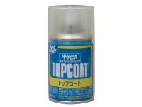 Mr.Hobby B-502 Лак полуглянцевый аэрозольный Topcoat Semi-gloss Spray 86 мл