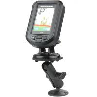 RAP-B-107-1U Композитный двойной шаровой держатель RAM для Humminbird Piranha + другое