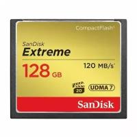 Sandisk Карта памяти SanDisk Extreme CompactFlash 120MB/s 128GB (SDCFXSB-128G-G46)