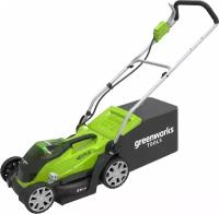 Газонокосилка аккумуляторная Greenworks G40LM35K4 2501907UB + 1х4Ач и З/У