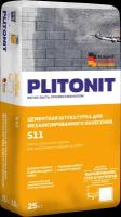 Штукатурка цементная PLITONIT S11 фасадная, 25 кг