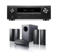 Canton Комплект акустики Movie 365 Black + Denon AVR-X1700H Black