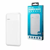 Внешний аккумулятор (Power Bank) Remax RPP-151 для 10000mAh (3A, QC3.0, PD) (белый)