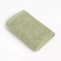 Полотенце махровое 30х30 см, цвет светлая зелень, 100% хлопок, 340 г/м2