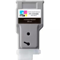 Картридж ITSinks для Canon, PFI-320 Matte Black, 300 мл (2889C001) Canon ImagePrograf TM-200, TM-205, TM-300, TM-305, PFI-320MBK, матовый чёрный