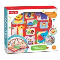 Умка FISHER-PRICE, Коврик развивающ. 78*78см, муз. на бат., 2 погремушки в компл