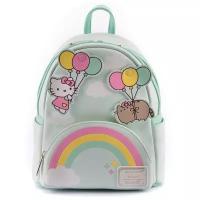 Рюкзак Loungefly Pusheen x Hello Kitty Balloons & Rainbow Mini Backpack PUBK0009