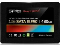 Накопитель SSD 2.5'' Silicon Power SP480GBSS3S55S25 Slim S55 480GB SATA 6Gb/s 560/530MB/s MTBF 1.5M