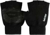 Перчатки-митенки GSMIN Wool Glove для сенсорных экранов (Черный)