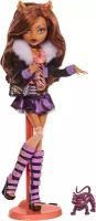 Кукла MONSTER HIGH Reproduction - Клодин Вульф базовая с питомцем