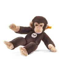 Мягкая игрушка Steiff Koko chimpanzee (Штайф шимпанзе Коко темно-коричневый 35 см)
