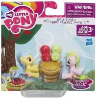 Игровой набор с мини-пони Apple Flora и Candy Caramel Tooth, My Little Pony B2209