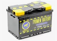 Аккумулятор автомобильный TYUMEN BATTERY STANDARD 6СТ-75 обр. 278x175x190