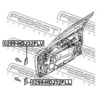 Петля передней левой двери нижняя FEBEST 0299HDJ32FLL