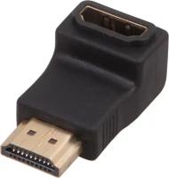 Переходник угловой Rexant Gold Г - HDMI A (Female)/Ш - HDMI A (Male)