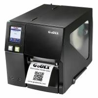 Godex ZX1200xi, промышленный термотрансферный принтер этикеток. 200 DPI, 14 ips, цветной сенсорный ЖК дисплей, и/ф RS232/USB/TCPIP/USB HOST, (дюймовая втулка риббона)