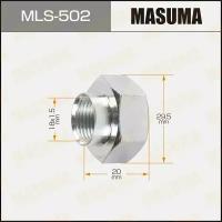Гайка шруса Masuma, M18x1.5(R), длина 20мм, под ключ 30мм, арт. MLS-502