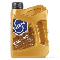 Масло моторное ngn gold sn/cf 5w-40 синтетическое 1 л v272085602