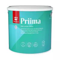 Краска водно-дисперсионная интерьерная Priima (Приима) TIKKURILA 2,7л бесцветный (база С)
